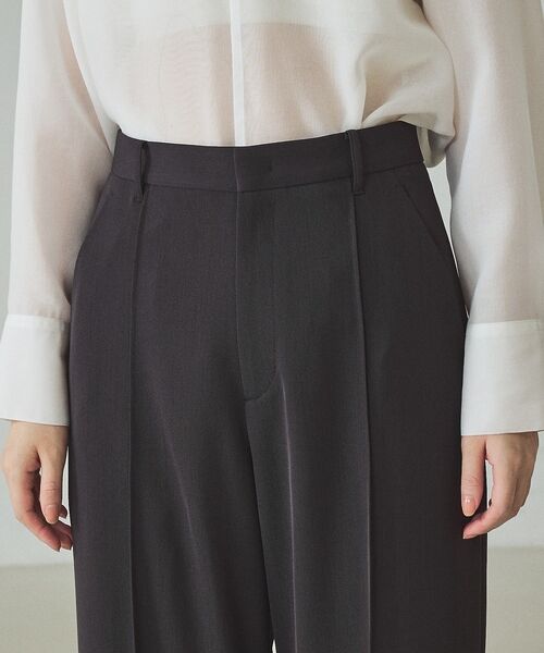 qualite / カリテ スラックス・ドレスパンツ | 【セットアップ対応】ドライカルゼフルイドパンツ【予約】 | 詳細17