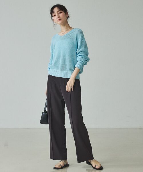 qualite / カリテ スラックス・ドレスパンツ | 【セットアップ対応】ドライカルゼフルイドパンツ【予約】 | 詳細23