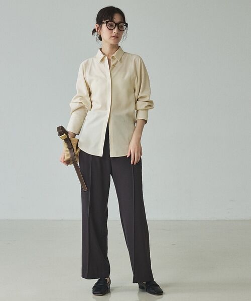 qualite / カリテ スラックス・ドレスパンツ | 【セットアップ対応】ドライカルゼフルイドパンツ【予約】 | 詳細26