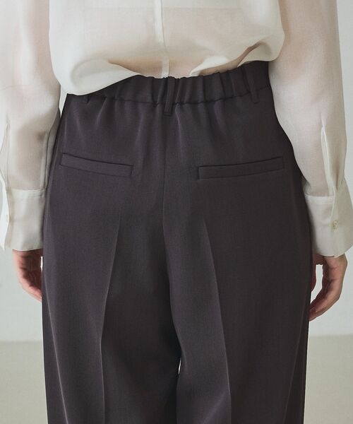 qualite / カリテ スラックス・ドレスパンツ | 【セットアップ対応】ドライカルゼフルイドパンツ【予約】 | 詳細16
