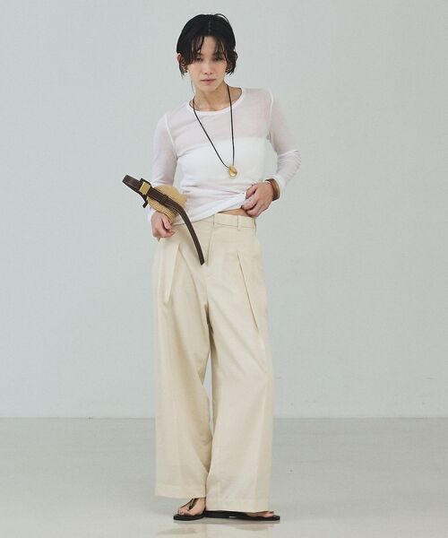 qualite / カリテ ネックレス・ペンダント・チョーカー | レザーワントップネックレス【予約】 | 詳細10