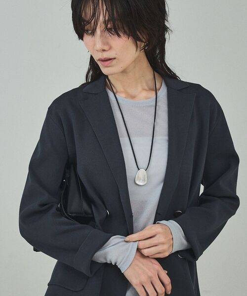 qualite / カリテ ネックレス・ペンダント・チョーカー | レザーワントップネックレス【予約】 | 詳細7