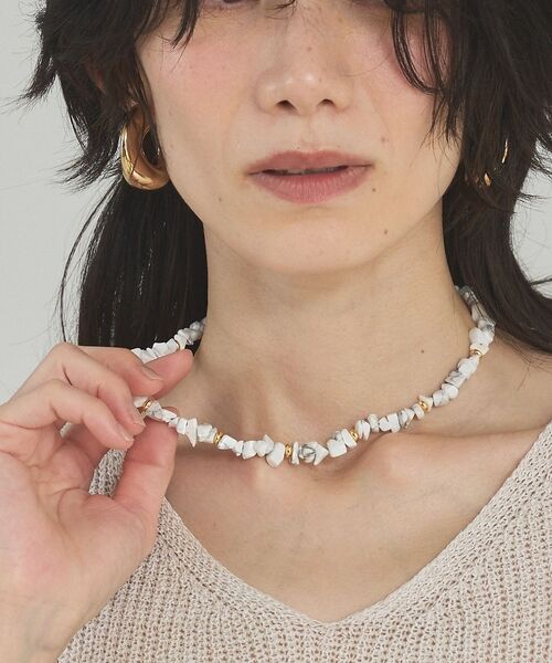 qualite / カリテ ネックレス・ペンダント・チョーカー | 【大人の天然石】サザレスライドネックレス【予約】 | 詳細1