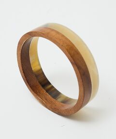 qualite / カリテ ブレスレット・バングル | バッファローホーンウッドコンビバングル【予約】