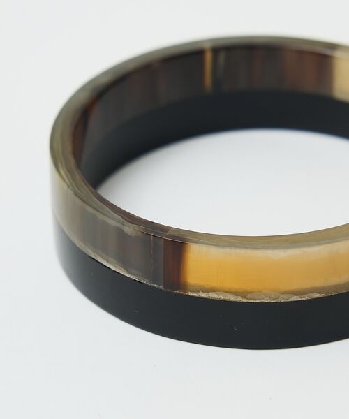 qualite / カリテ ブレスレット・バングル | バッファローホーンウッドコンビバングル【予約】 | 詳細6
