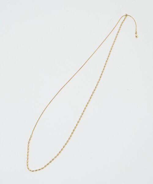 qualite / カリテ ネックレス・ペンダント・チョーカー | オーバルチェーンラリエット | 詳細12