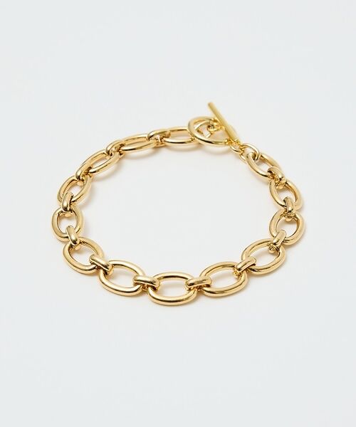 qualite / カリテ ブレスレット・バングル | 【ステンレス】シックチェーンブレスレット【予約】（ゴールド）