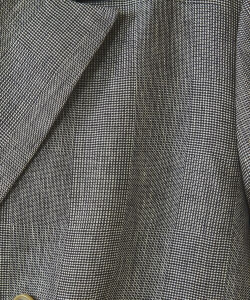 qualite / カリテ テーラードジャケット | 【セットアップ対応】ラメリネンジャケット【予約】 | 詳細17