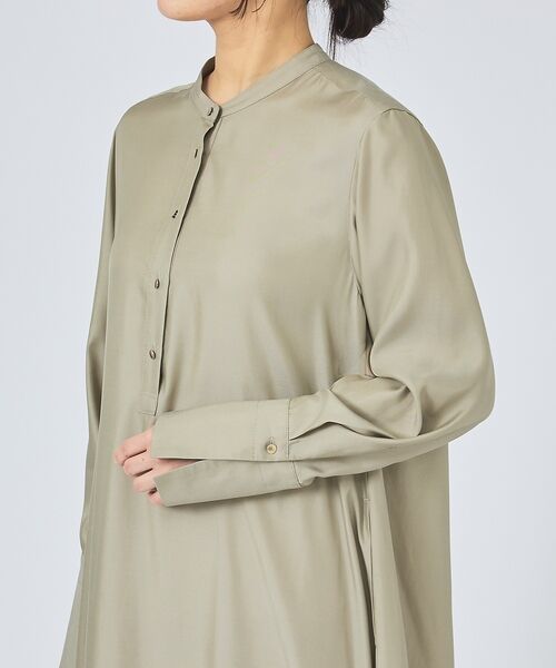 qualite / カリテ ワンピース | 【接触冷感】フィブリルシャツワンピース | 詳細13