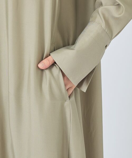 qualite / カリテ ワンピース | 【接触冷感】フィブリルシャツワンピース | 詳細16