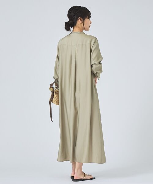 qualite / カリテ ワンピース | 【接触冷感】フィブリルシャツワンピース | 詳細18