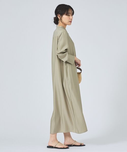 qualite / カリテ ワンピース | 【接触冷感】フィブリルシャツワンピース | 詳細19