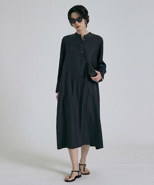 qualite / カリテ ワンピース | 【接触冷感】フィブリルシャツワンピース | 詳細21