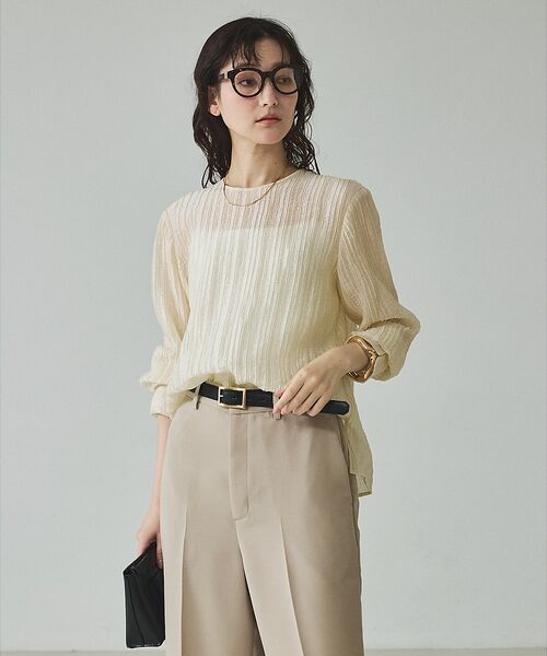 qualite / カリテ サングラス・メガネ | 【日本人向けにこだわった美形フレーム】UVカットクリアボストンメガネ【予約】 | 詳細2