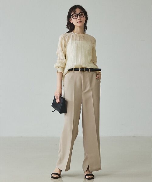 qualite / カリテ サングラス・メガネ | 【日本人向けにこだわった美形フレーム】UVカットクリアボストンメガネ【予約】 | 詳細7