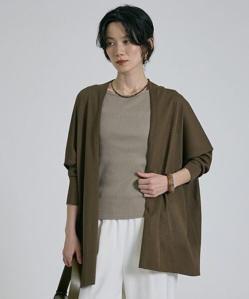 qualite / カリテ キャミソール・チューブトップ | ラメテレコタンク | 詳細15