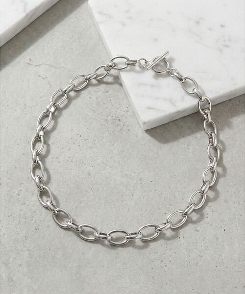 qualite / カリテ ネックレス・ペンダント・チョーカー | 【ステンレス】シックチェーンネックレス【予約】（シルバー）