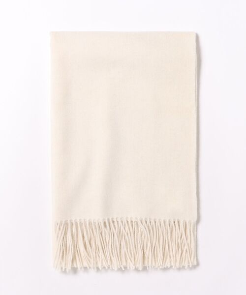 qualite / カリテ マフラー・ショール・スヌード・ストール | ウールストール（オフホワイト）