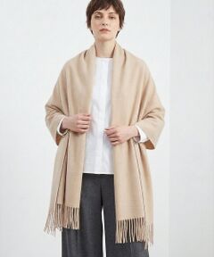 qualite / カリテ マフラー・ショール・スヌード・ストール | 無線色カシミア大判ストール