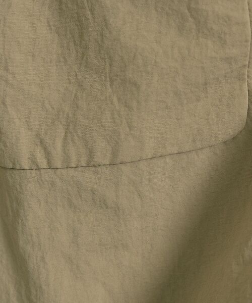 qualite / カリテ シャツ・ブラウス | 【接触冷感＆透湿＆撥水＆UVカット】ナイロンタスランショートシャツ/セットアップ | 詳細14