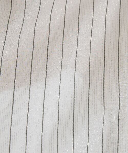qualite / カリテ シャツ・ブラウス | ラメストライプシャツ【予約】 | 詳細7