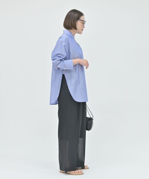 qualite / カリテ シャツ・ブラウス | ラメストライプシャツ【予約】 | 詳細12