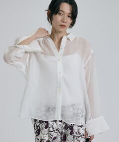 qualite / カリテ シャツ・ブラウス | リネン混レギュラーシャツ【予約】