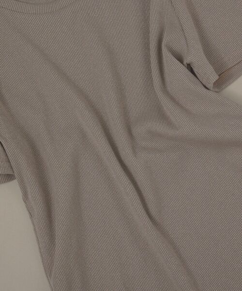 qualite / カリテ Tシャツ | 【大人ラメ×スリット】ラメテレコTシャツ | 詳細11