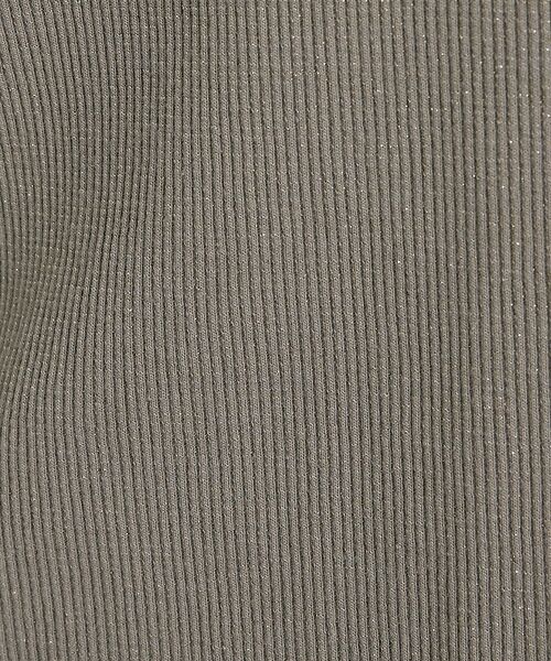 qualite / カリテ Tシャツ | 【大人ラメ×スリット】ラメテレコTシャツ【予約】 | 詳細14