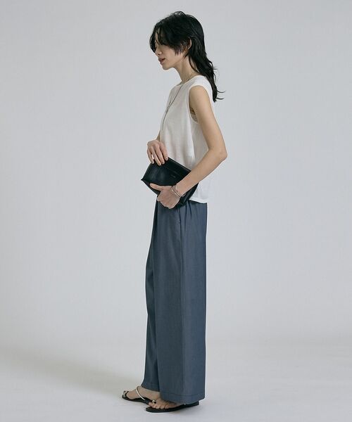 qualite / カリテ キャミソール・チューブトップ | シアーノースリーブT【予約】 | 詳細3