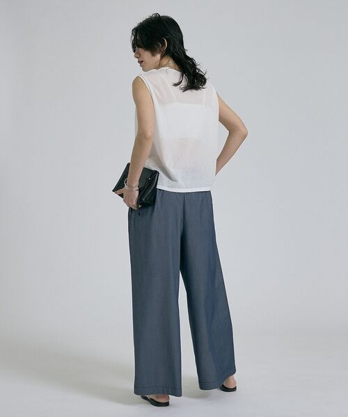 qualite / カリテ キャミソール・チューブトップ | シアーノースリーブT【予約】 | 詳細4