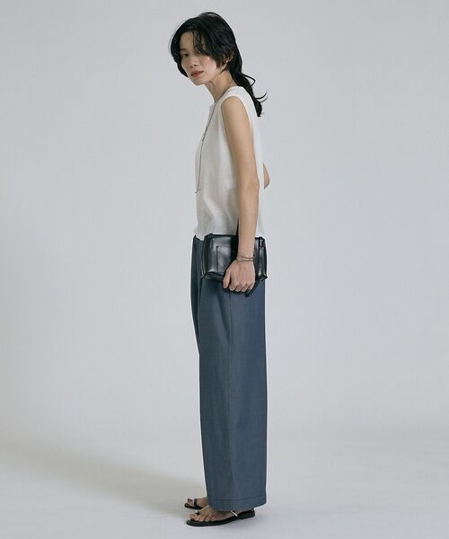 qualite / カリテ キャミソール・チューブトップ | シアーノースリーブT【予約】 | 詳細9