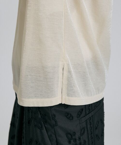 qualite / カリテ キャミソール・チューブトップ | シアーノースリーブT【予約】 | 詳細23