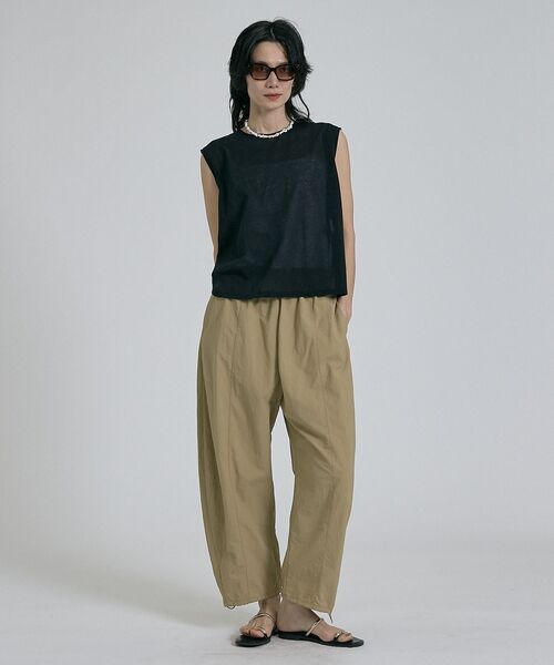 qualite / カリテ キャミソール・チューブトップ | シアーノースリーブT【予約】 | 詳細24