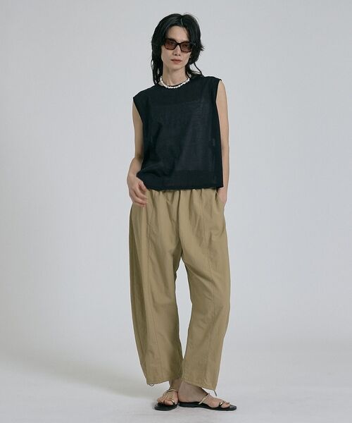 qualite / カリテ キャミソール・チューブトップ | シアーノースリーブT【予約】 | 詳細25