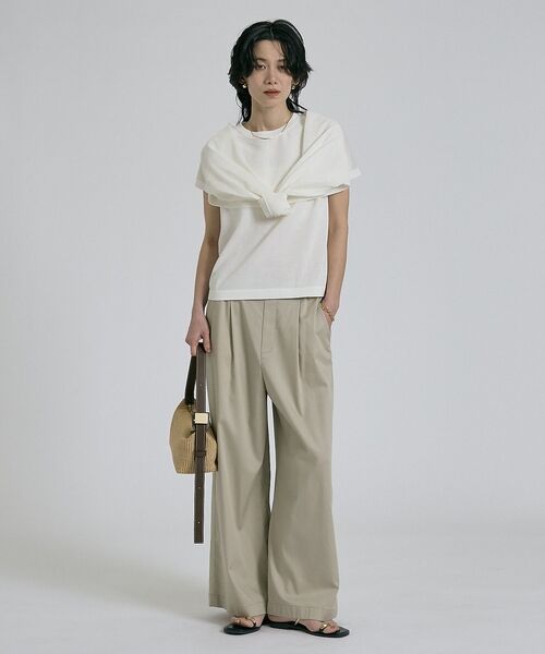 qualite / カリテ シャツ・ブラウス | 【ケープ×タンクの2WAY仕様】シアーケープニット【予約】 | 詳細5