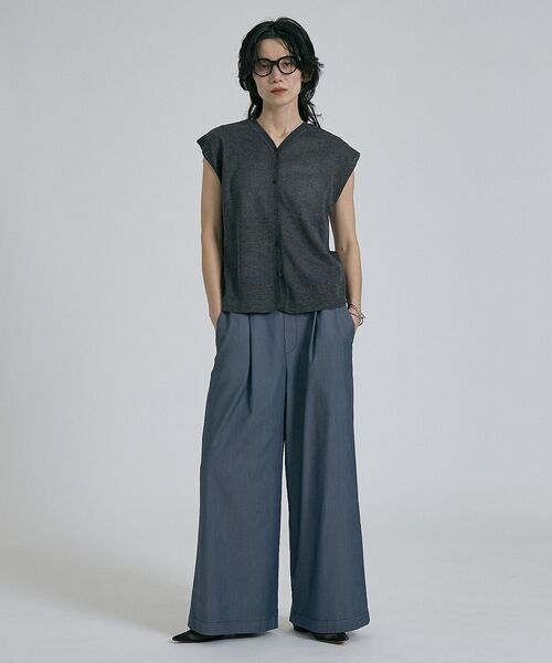 qualite / カリテ ベスト | 【前後着用可能！】ラメ2WAYニット【予約】 | 詳細27