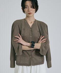 qualite / カリテ カーディガン・ボレロ | 【昨年大人気アイテム！新色追加】ラメニットカーディガン【予約】