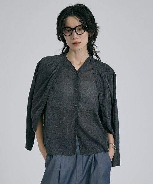 qualite / カリテ カーディガン・ボレロ | 【昨年大人気アイテム！新色追加】ラメニットカーディガン【予約】 | 詳細12