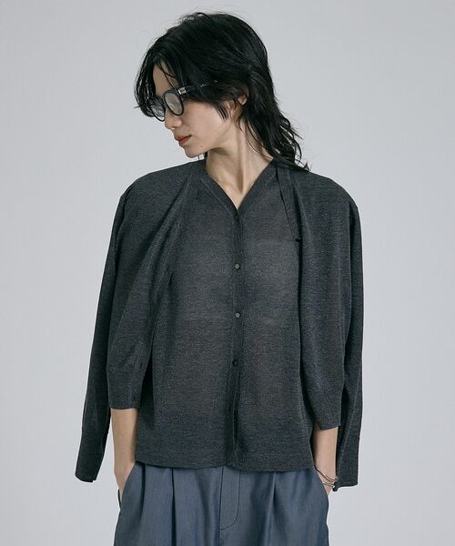 qualite / カリテ カーディガン・ボレロ | 【昨年大人気アイテム！新色追加】ラメニットカーディガン【予約】 | 詳細13