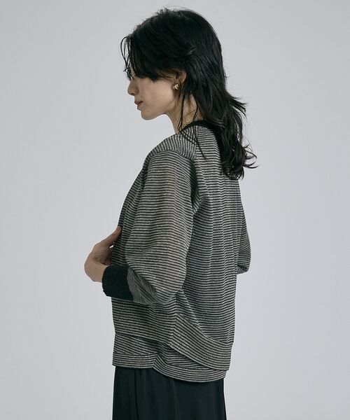 qualite / カリテ カーディガン・ボレロ | 【昨年大人気アイテム！新色追加】ラメニットカーディガン【予約】 | 詳細17