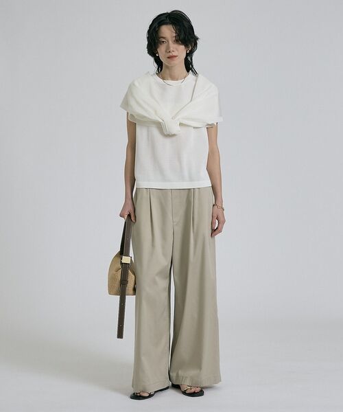 qualite / カリテ パンツ | 【接触冷感＆セットアップ対応】ライトデニムパンツ【予約】 | 詳細9