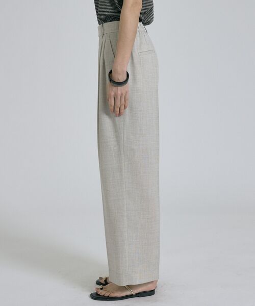 qualite / カリテ パンツ | 【セットアップ対応】メッシュ2タックストレードパンツ【予約】 | 詳細9