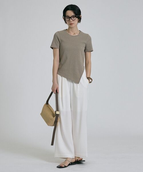 qualite / カリテ パンツ | 【ベストセラーアイテム！新色追加】リネンライクパンツ/セットアップ対応【予約】 | 詳細1
