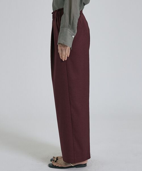 qualite / カリテ パンツ | 【ベストセラーアイテム！新色追加】リネンライクパンツ/セットアップ対応【予約】 | 詳細17