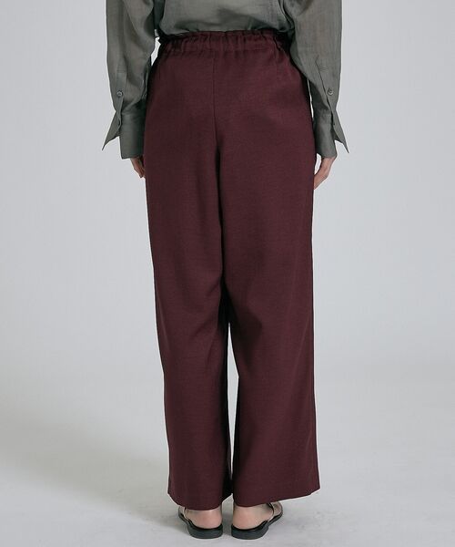 qualite / カリテ パンツ | 【ベストセラーアイテム！新色追加】リネンライクパンツ/セットアップ対応【予約】 | 詳細18