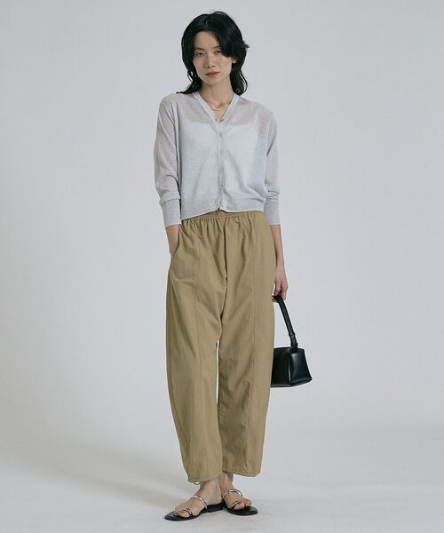 qualite / カリテ その他 | 【接触冷感＆透湿＆撥水＆UVカット】ナイロンタスランパラシュートパンツ/セットア | 詳細18