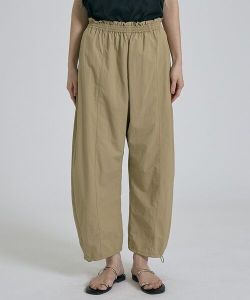 qualite / カリテ その他 | 【接触冷感＆透湿＆撥水＆UVカット】ナイロンタスランパラシュートパンツ/セットア | 詳細19