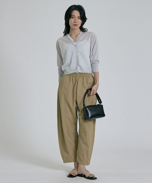 qualite / カリテ その他 | 【接触冷感＆透湿＆撥水＆UVカット】ナイロンタスランパラシュートパンツ/セットア | 詳細2