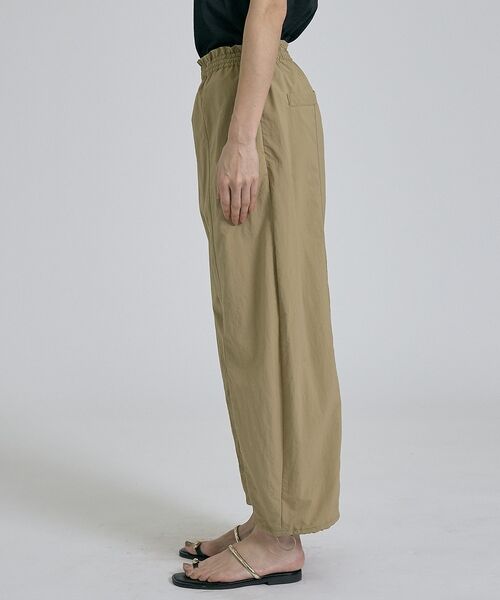 qualite / カリテ その他 | 【接触冷感＆透湿＆撥水＆UVカット】ナイロンタスランパラシュートパンツ/セットア | 詳細20